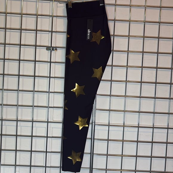 Ultracor Knockout Black/Gold Leggings - Picture 2 of 4